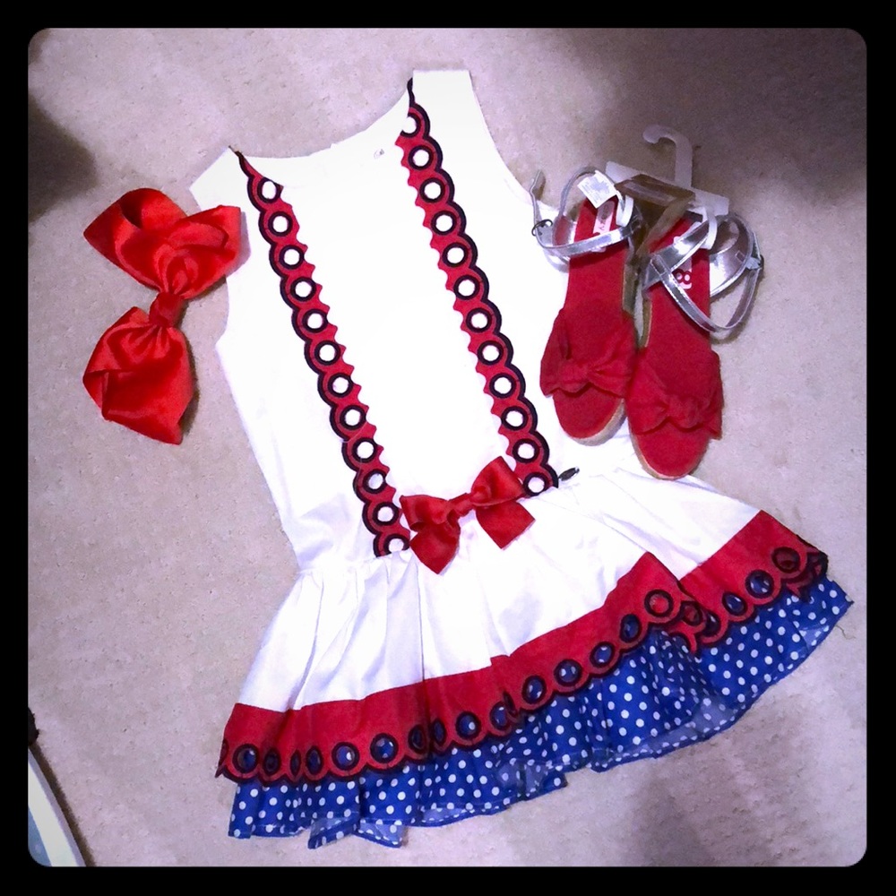 Pettigirl Girl’s 4th of July dress